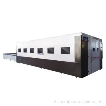 시트 처리 산업을위한 CNC 섬유 레이저 커터